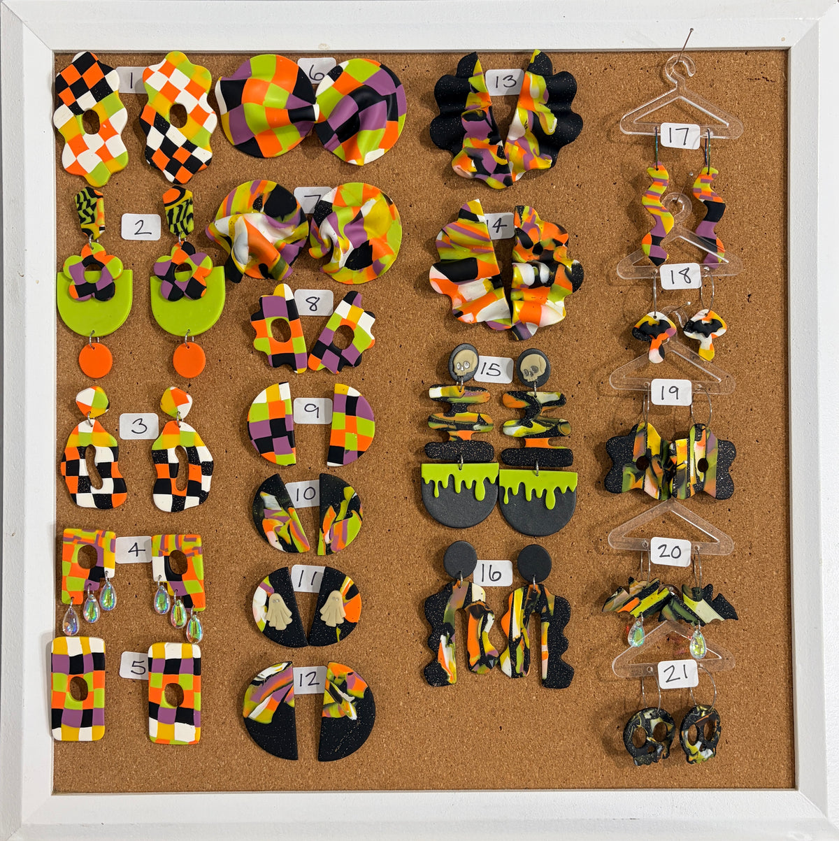 Midnight Dopamine Halloween Earrings