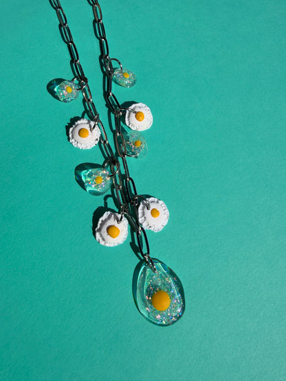 Ella Egg - Egg Charm Necklaces - Choose style and chain
