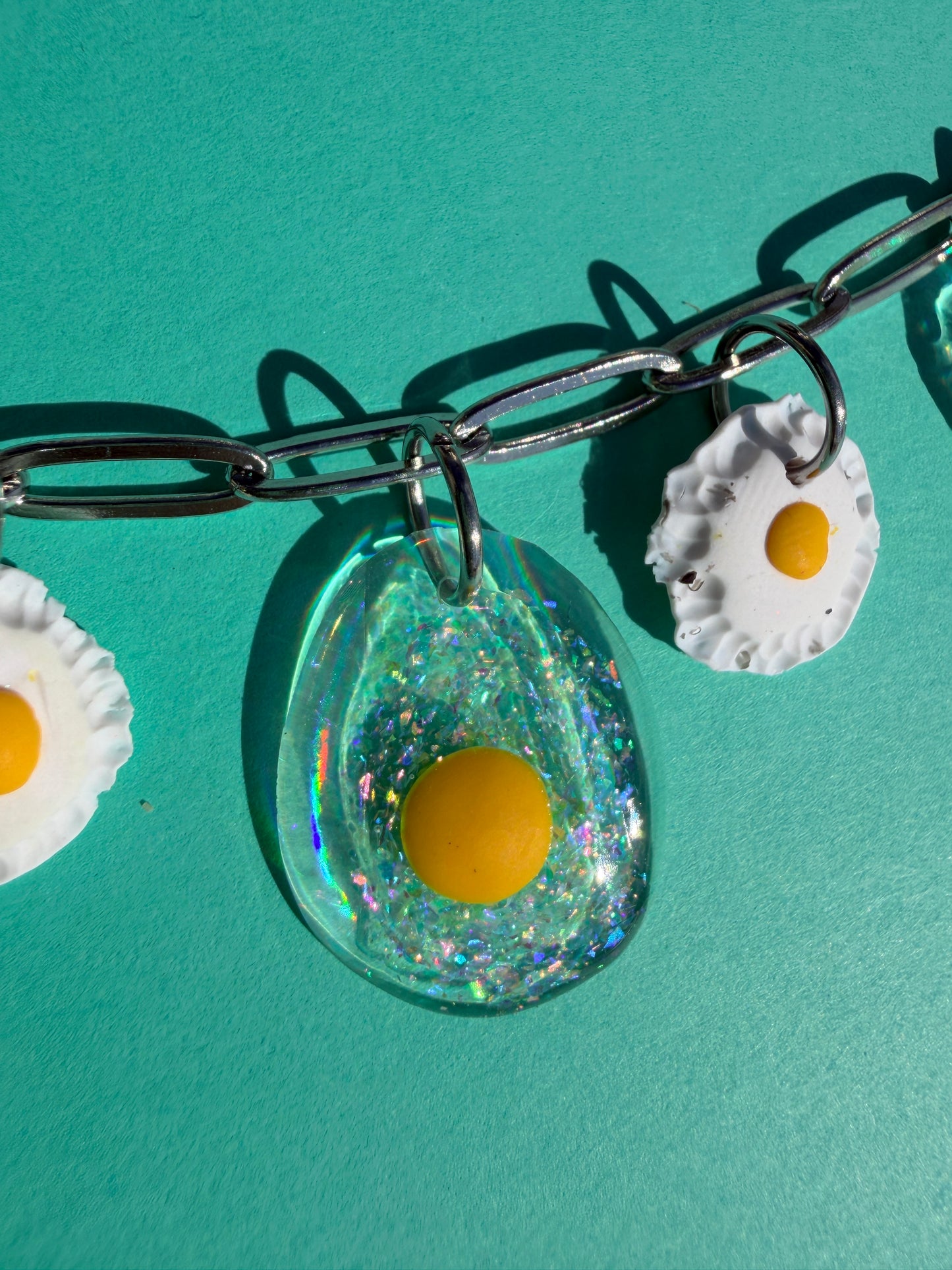 Ella Egg - Egg Charm Necklaces - Choose style and chain