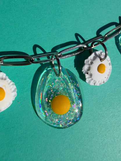 Ella Egg - Egg Charm Necklaces - Choose style and chain