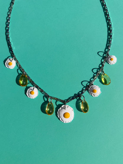 Ella Egg - Egg Charm Necklaces - Choose style and chain