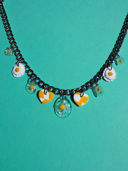 Ella Egg - Egg Charm Necklaces - Choose style and chain