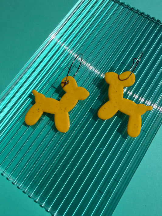 Balloon Dog Hoops - Scrambled Egg or Wonky Checkerboard