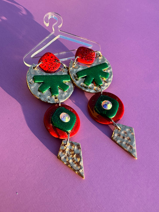 Clara Vintage Ornament Earrings