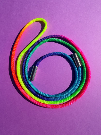 Bolo Ties - Neon Rainbow Taper Bolo & Tie Color of Choice