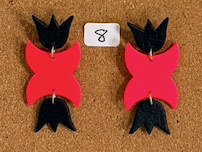 Neon Twist Freestyle - Halloween Earrings