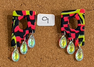 Neon Twist Freestyle - Halloween Earrings