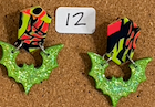 Neon Twist Freestyle - Halloween Earrings