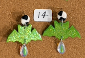 Neon Twist Freestyle - Halloween Earrings